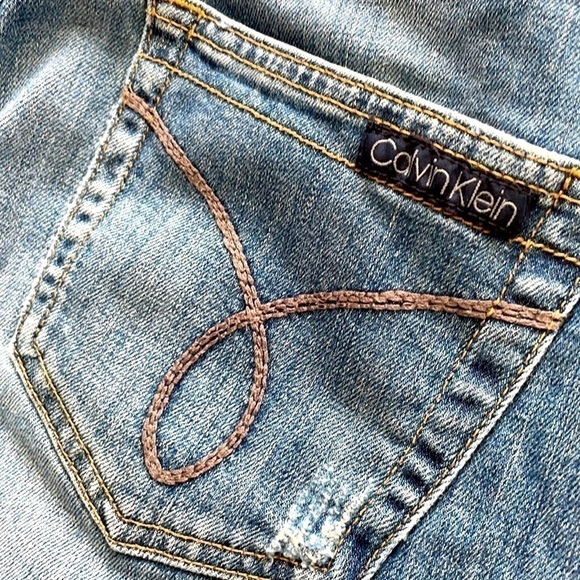 CALVIN KLEIN JEANS | Women’s Denim Blue Jeans Size 29/8 - Picture 7 of 8